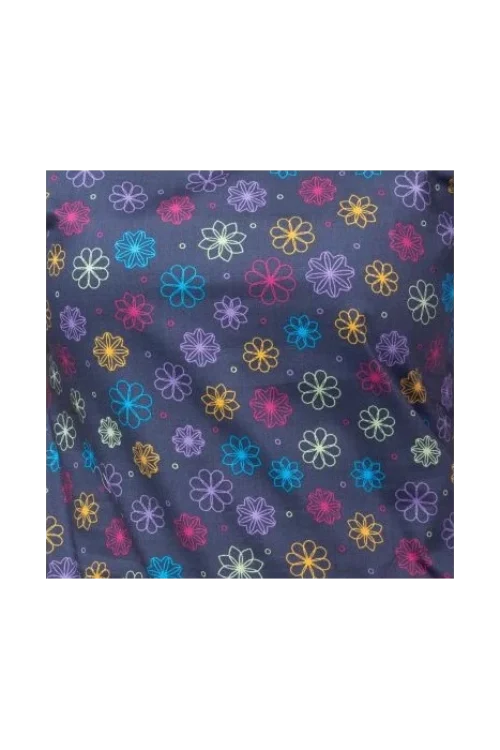 TAG mintás női orvosi sapka – Floral Galaxy