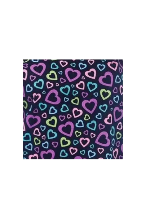 TAG mintás női orvosi sapka – Navy Blue Heartbeat