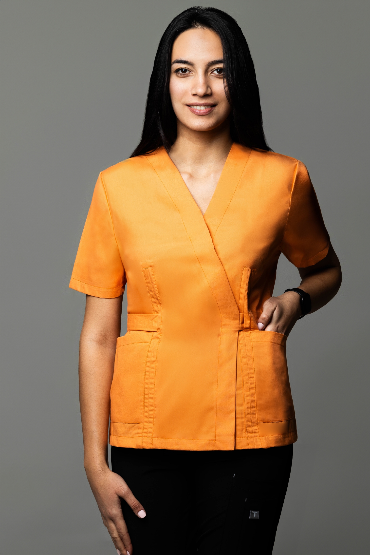 TAG KIMONO pamut stretch női top - Image 15